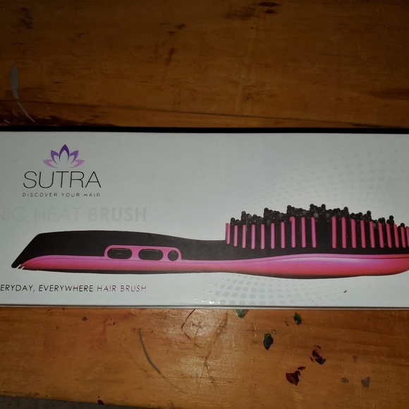 sutra hair straightener brush